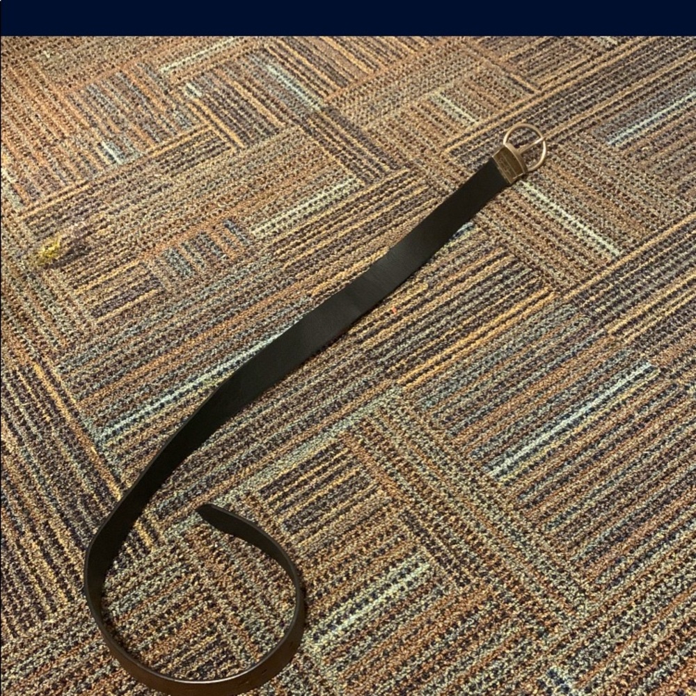 Dual color belt with reversible buckle